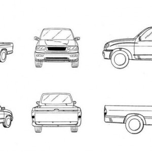 1995 Tacoma Design Sketch