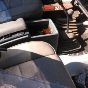 The center console swimming pool must be a jeep thing. Hope Mr. 4x4 is taki