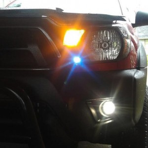 fog lights and led's