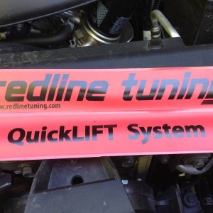 Redline Hood Struts