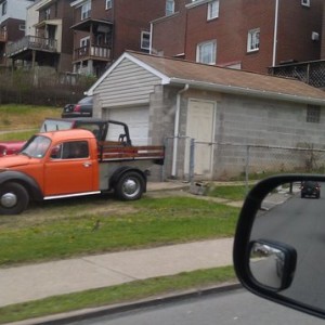 Beetle with a bed. Pretty sweet IMO.