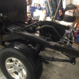 Rear frame swap