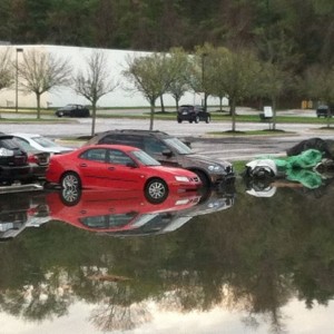 Remind me not to buy a red Saab
