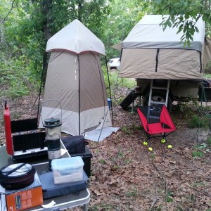 Weekend camping at jambo