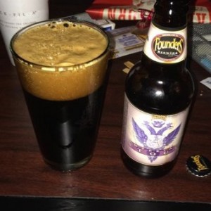 On to the next, founders imperial stout