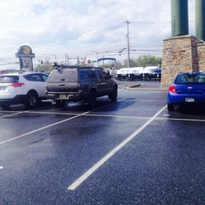 Whose is this? Seen at bass pro today. Has the T100 style tailgate graphic 
