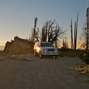My Tacoma on Tronsen Ridge