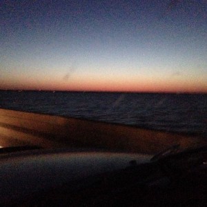 Crossing the Lake Ponchartrain this morning. Hoping to get a full time Fire