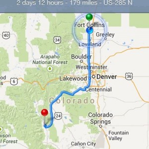 Map fail lol 2 days and 12 hours to go 179 miles lol