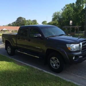 My Taco after OEM 4Runner heated signal lights with puddle lights.