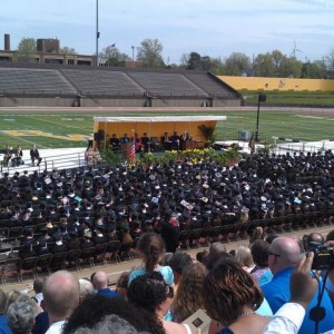 Niece graduating from Baldwin Wallace college today. Great college except f