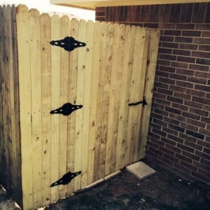 Weekend project. Last fence was 2x3's and cheap hinges.