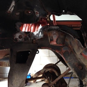 That's a lot of rust hole to fix :eek: