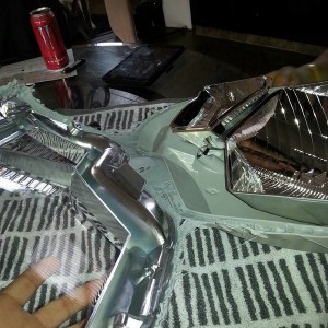 Separating the headlight