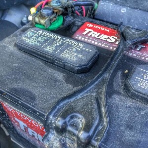 Leaking battery