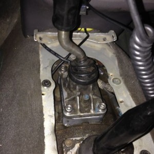 Short shifter is in.