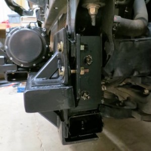 DIY hidden winch mount