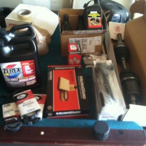 Spare parts and maintenance parts