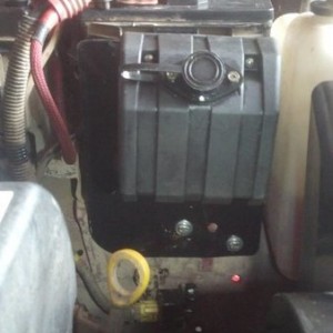 relocated winch solenoid