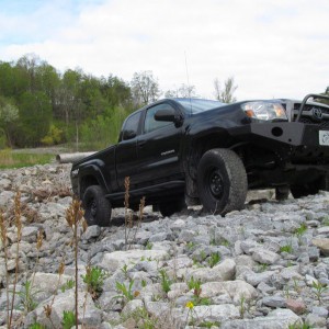 All-Pro Bumper CBI Sliders Firestone Winterforce Riverbed