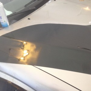 Tinting my windows.