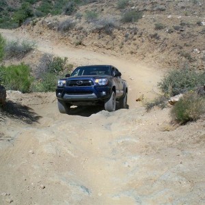 Hill on Crown King trail 1