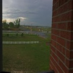 Here is a pano from west to east with the tornados coming in.