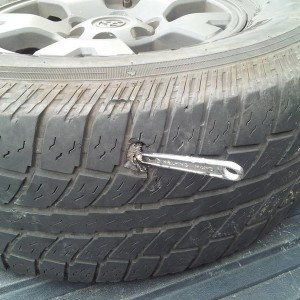Wrench Flat Tire