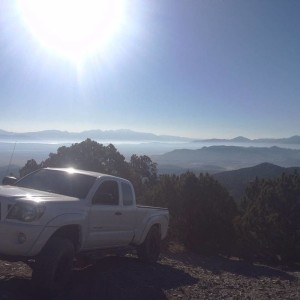 Near the top of the trail