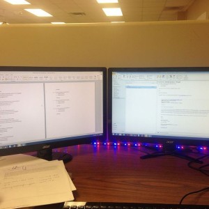 Finally got my 2nd monitor!