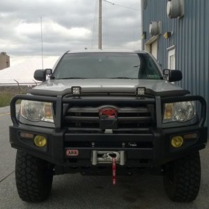 What yall think, fogs on top of bumper
