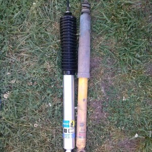 Out with the old in with the new. 180000 miles on the originals as far as I