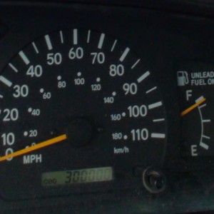 My mileage pics for my 2000 Toyota Tacoma TRD