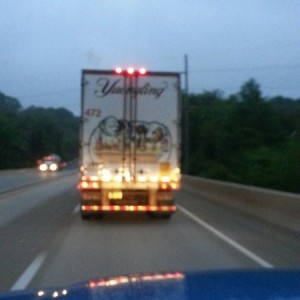 For Beavis. I gave the driver revised directions. He is heading your way, s