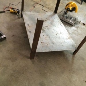 Just this is over 250 pounds. The top will be double the weight.