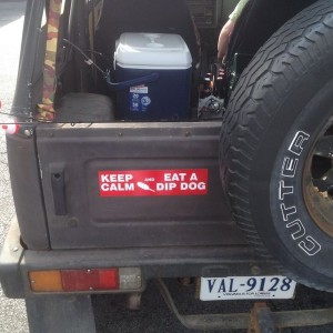 New sticker on the samurai, got one for the taco too :lol: