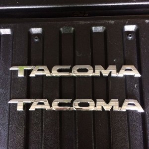 For sale/ trade thread: Looking to trade one or both "Tacoma" emb