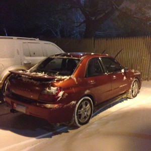 2003 Subaru Impreza WRX Sedona Red Pearl