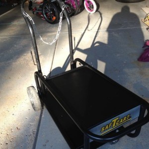 Fresh coat of pain on my cart i got for $10