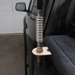 stainles CB mount