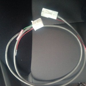 Harness for rear camera to head unit