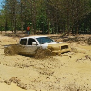 More mud hole action