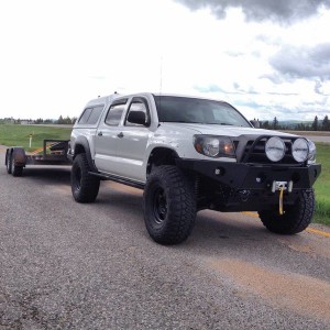 towing on 35s