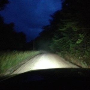 Pics of 30" led bar going up hill