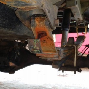 bent leaf spring