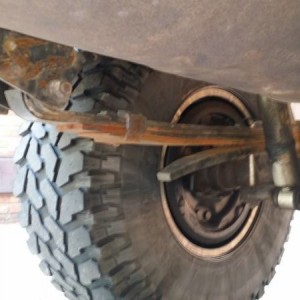 bent leaf spring