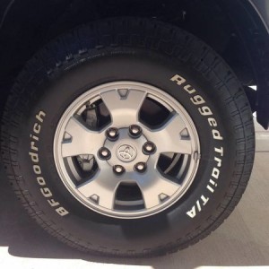 Trd offroad wheel
