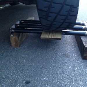 Had a little bow in it from welding the filler plates in. I think the rest 
