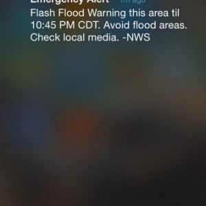 3" per hour.