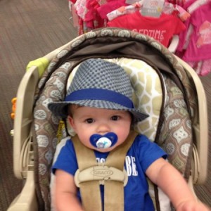 Our little man